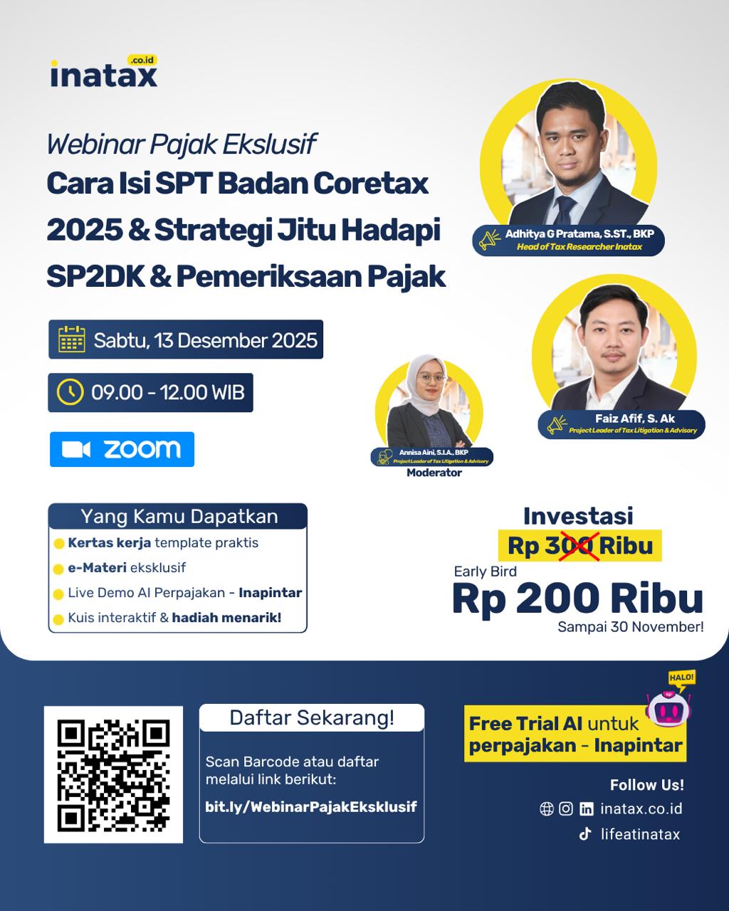 Webinar Pajak Ekslusif